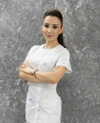 Врач дерматолог Саурова Зарина Махмудовна